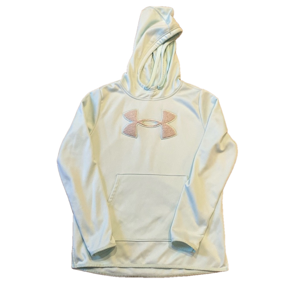 Under Armour light green loose fit hoodie sweatshirt